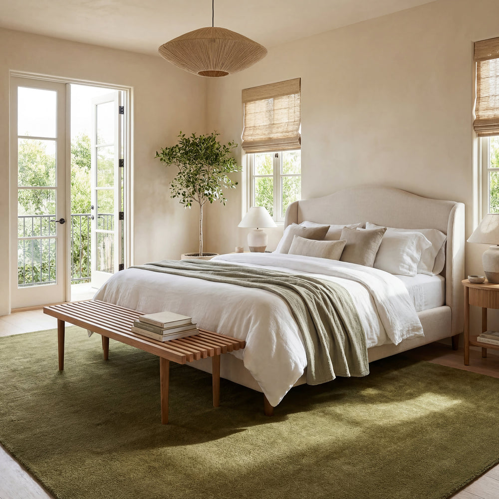 Garania Modern Green Rug | Green