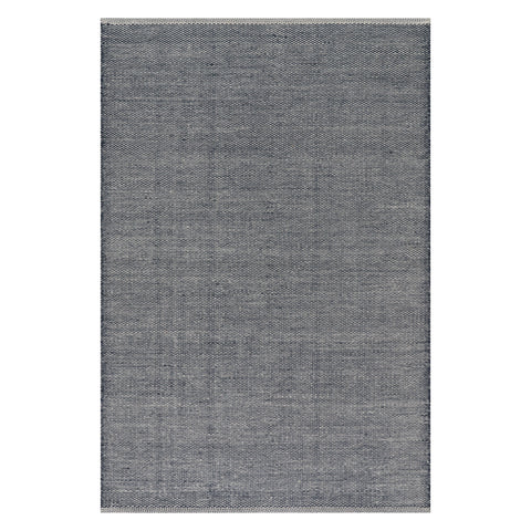 Pebble Handwoven Performance Rug | Blue