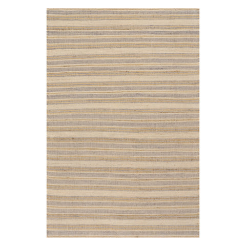Marn Striped Handmade Jute Rug | Sand