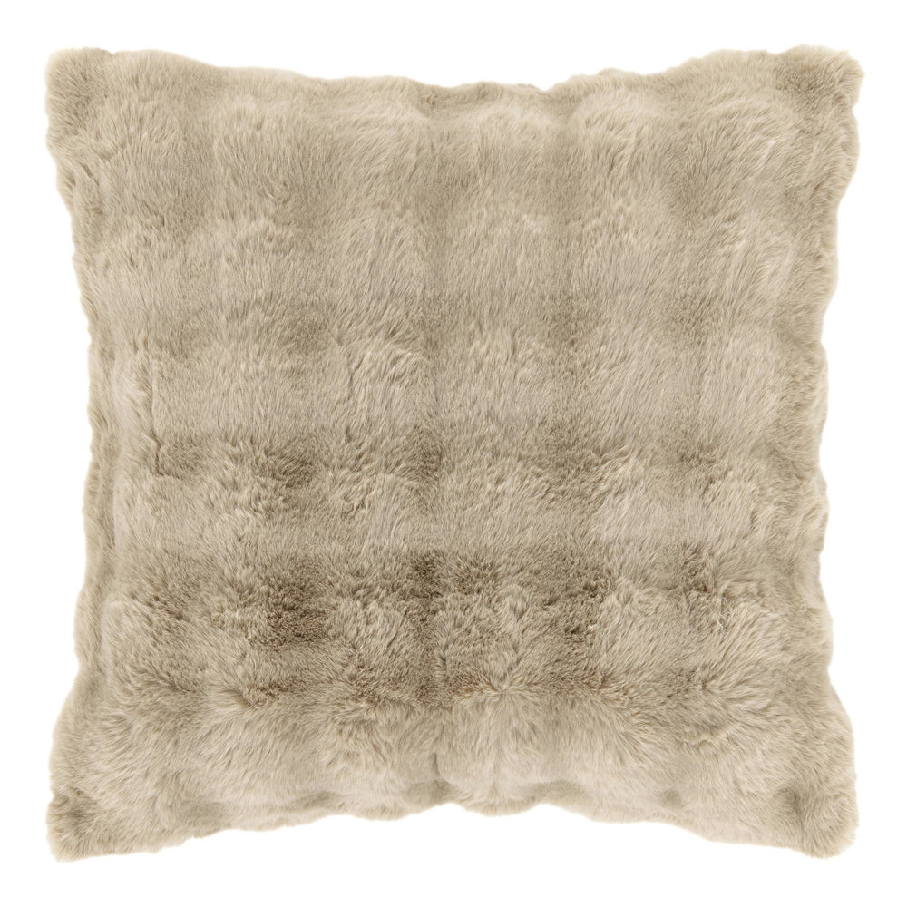 Fab Faux Decorative Pillow Cover | Sand