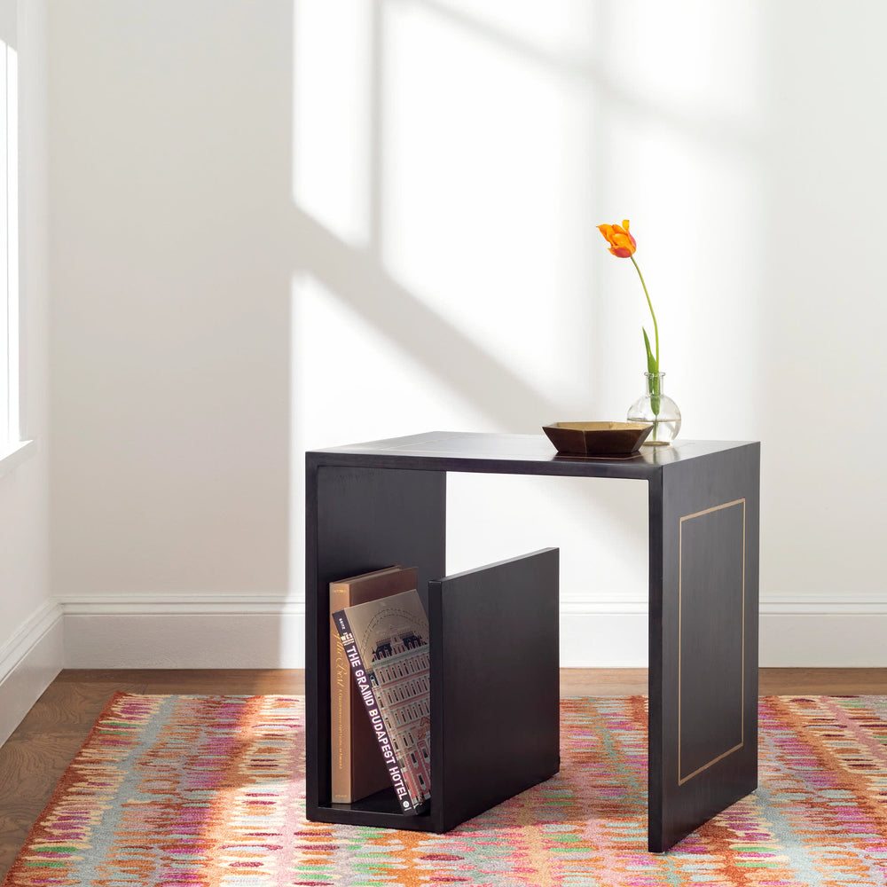 Paint Chip Hand Micro Hooked Wool Rug | Clay