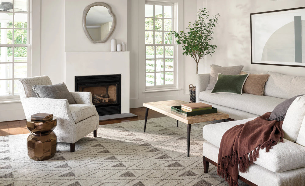Evelyn Linen Decorative Pillow Cover | Mushroom