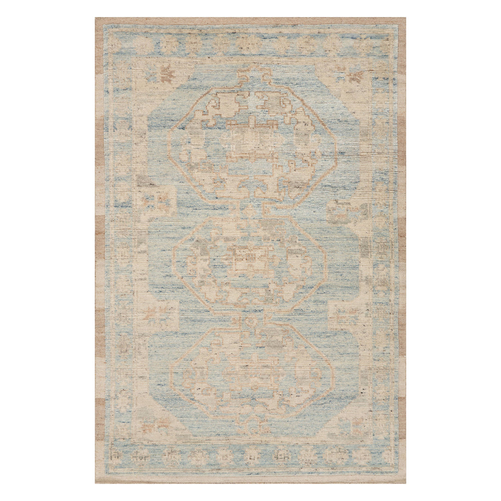 Sarya Traditional Vintage Rug | Blue