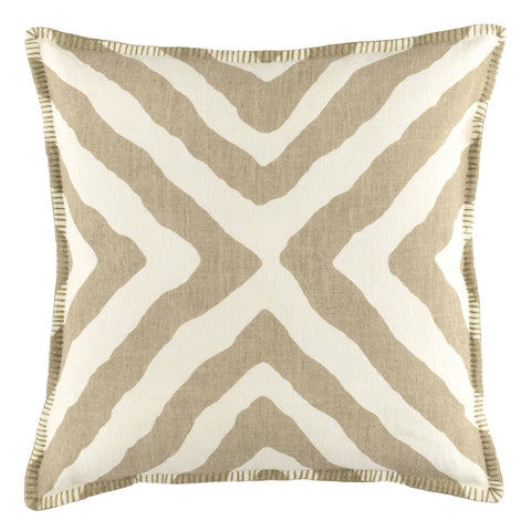 Impy Linen Decorative Pillow Cover | Natural