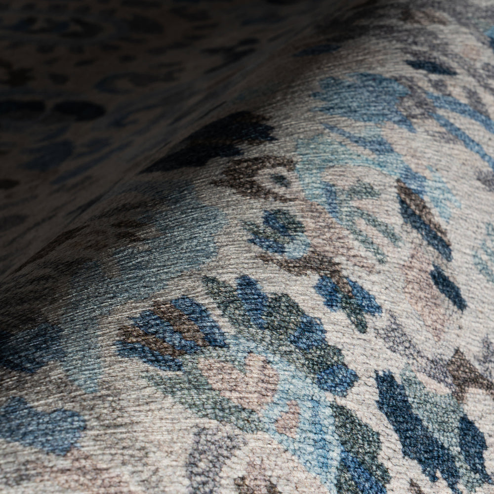 Ines Machine Washable Rug | Blue