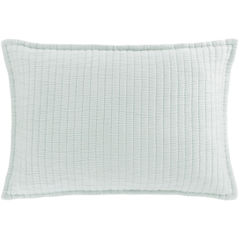 Boyfriend Matelasse Sham | Sky