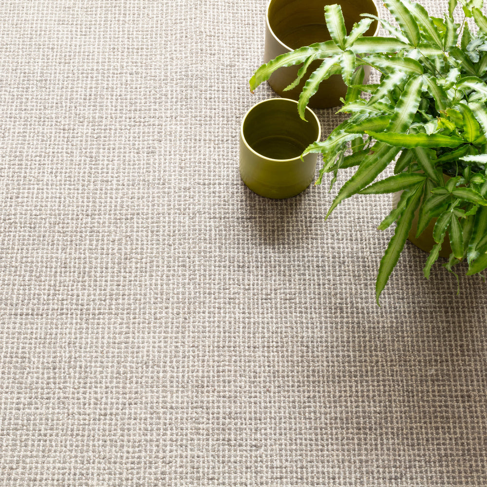 Matrix Hand Tufted Wool Rug | Grey
