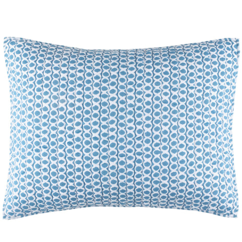 Tyler Quilted Sham | French Blue