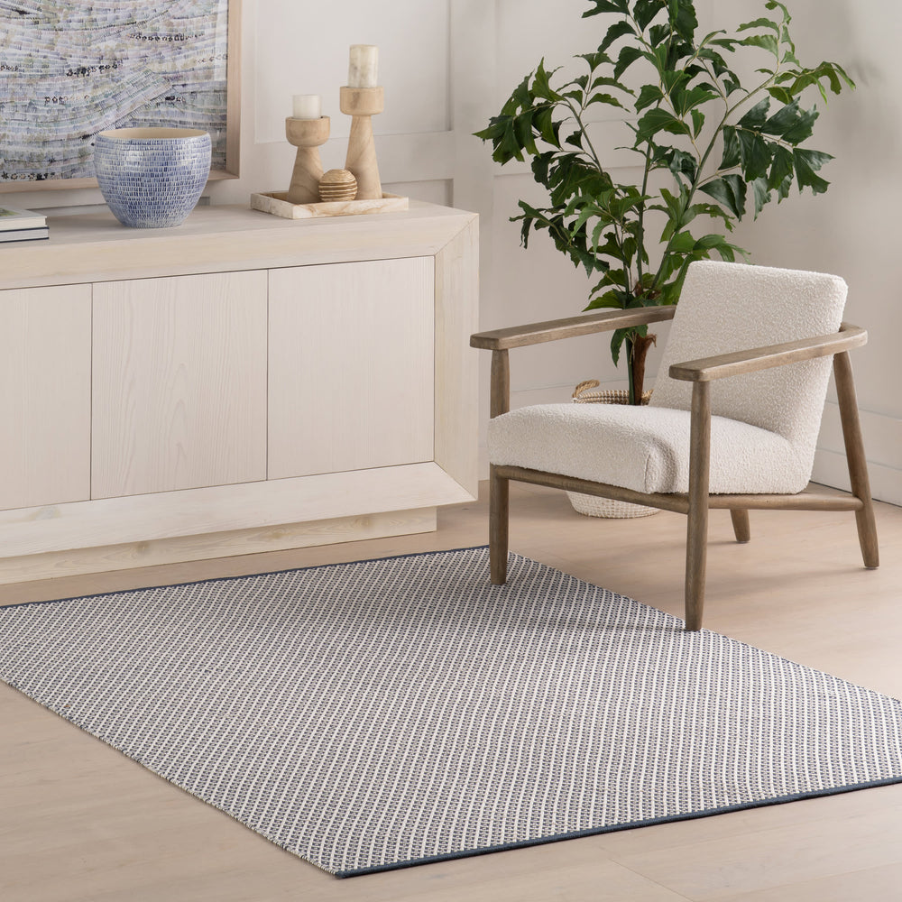 Riviera Handwoven Indoor/Outdoor Rug | Navy