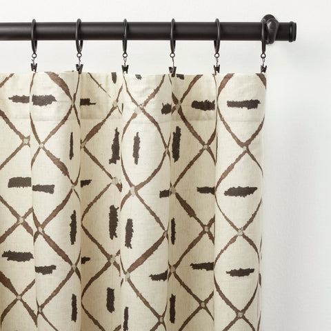 Tatum Curtain Panel | Ivory