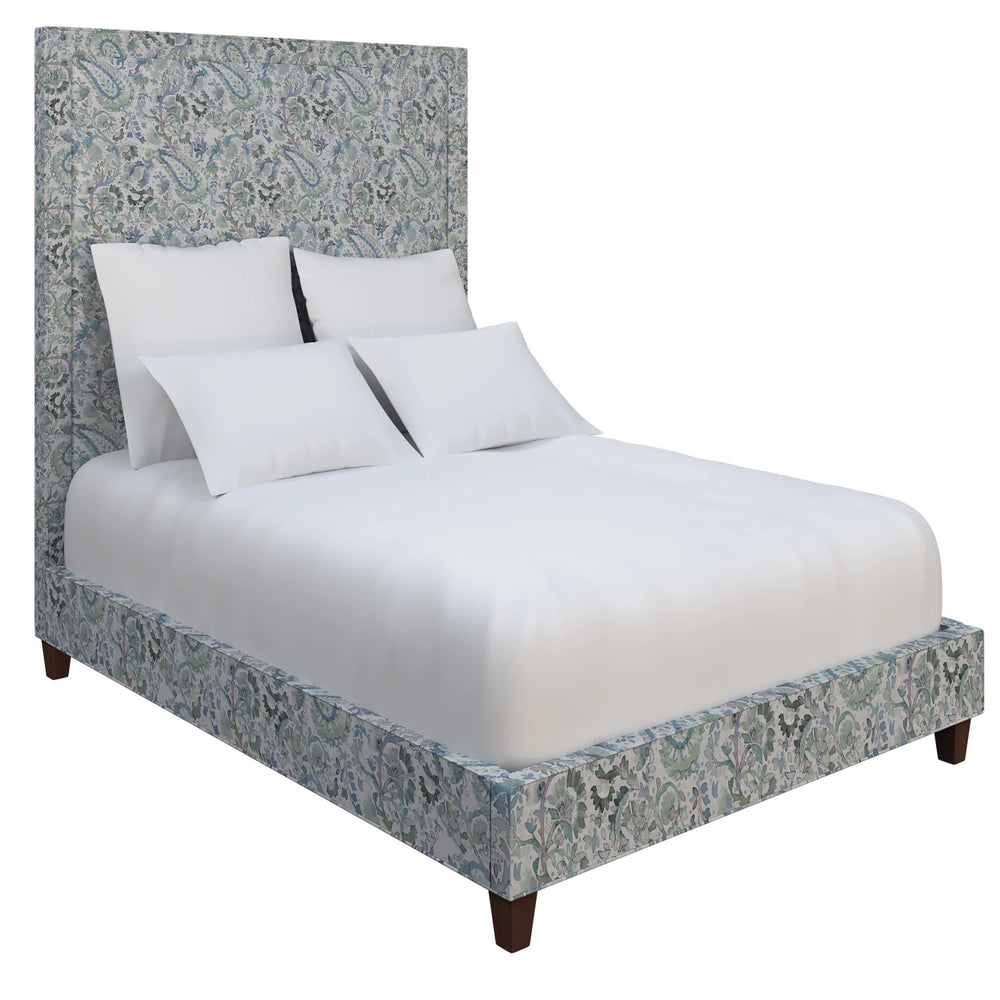 High Stonington Bed | Ines Linen Blue