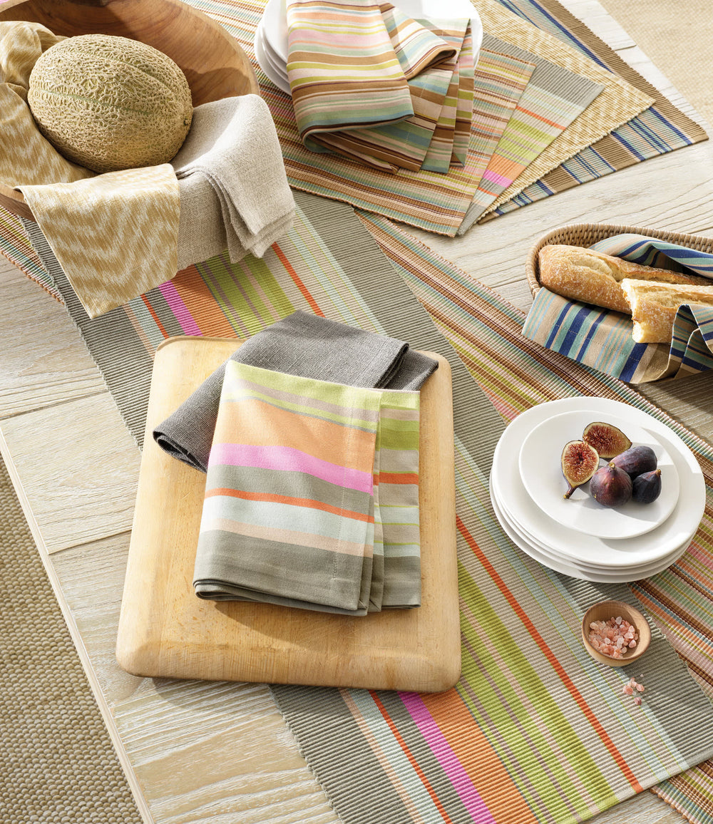 Stone Soup Stripe Napkin Set of 4 | Multi