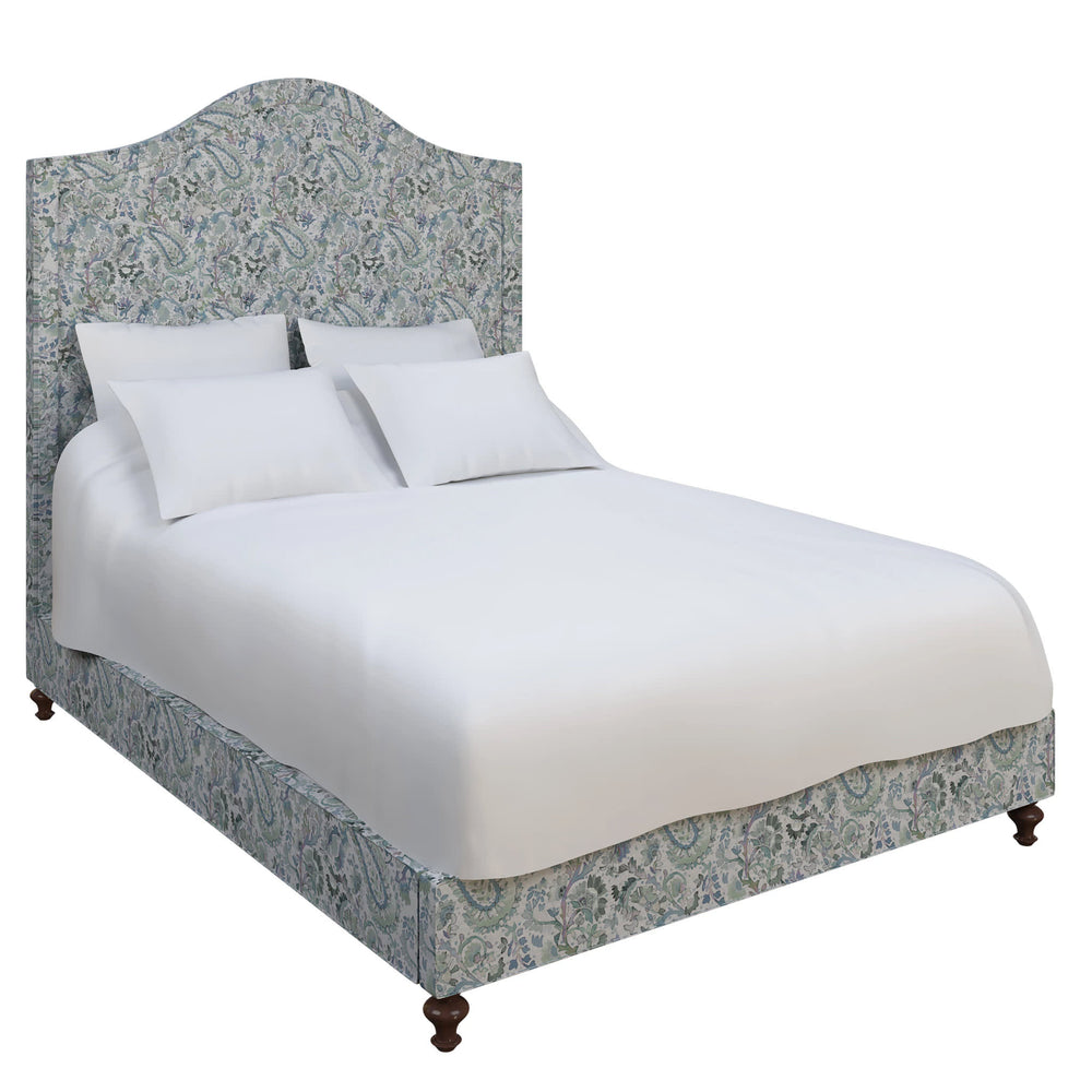 Essex Bed | Ines Linen Blue
