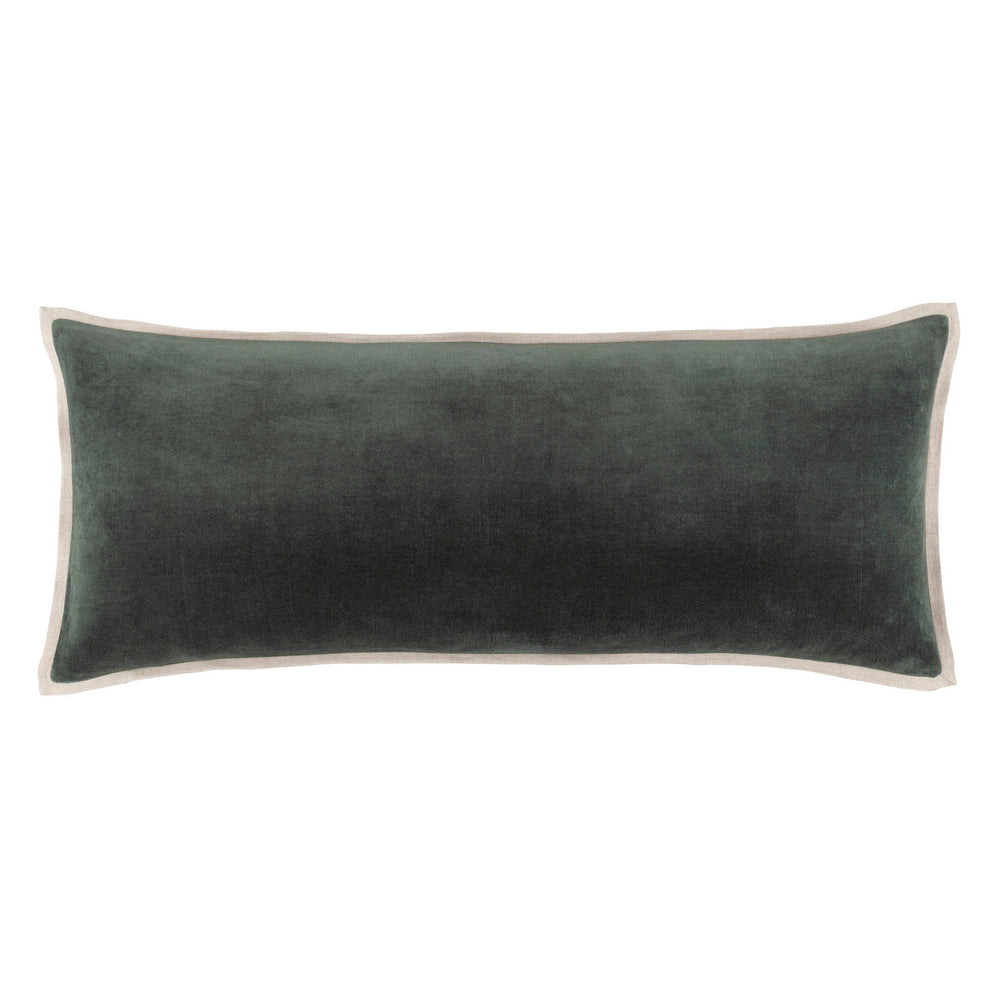 Gehry Velvet/Linen Decorative Pillow Cover | Everglade