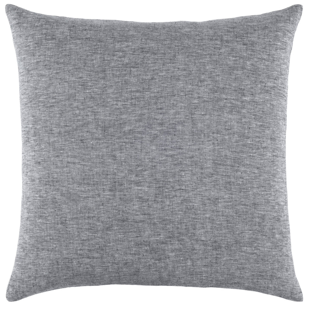 Lush Linen Sham | Black