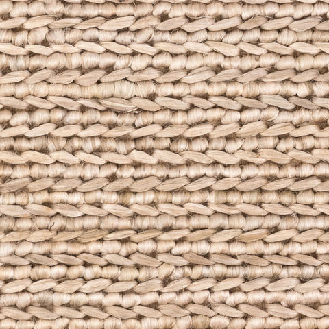 Jute Handwoven Rug Swatch | Bleached Oak