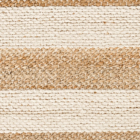 Milo Handwoven Jute/Cotton Rug Swatch | Ivory