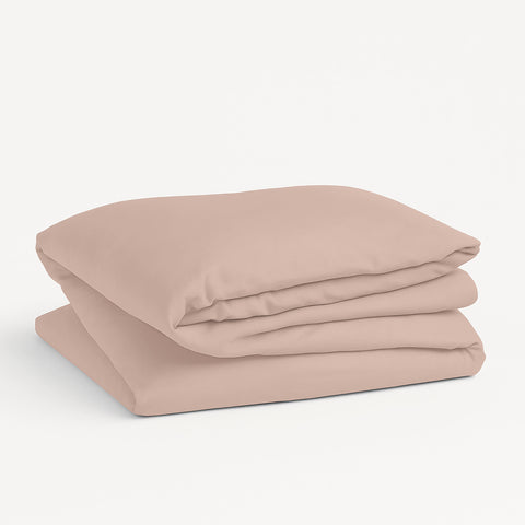 Organic Cotton Duvet Cover | Rose Quartz
