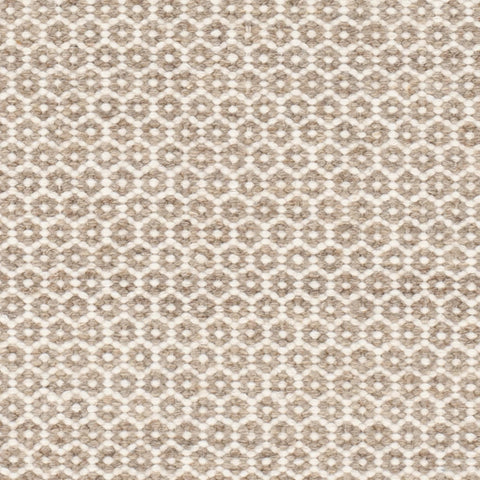 Honeycomb Handwoven Wool Rug Swatch | Natural