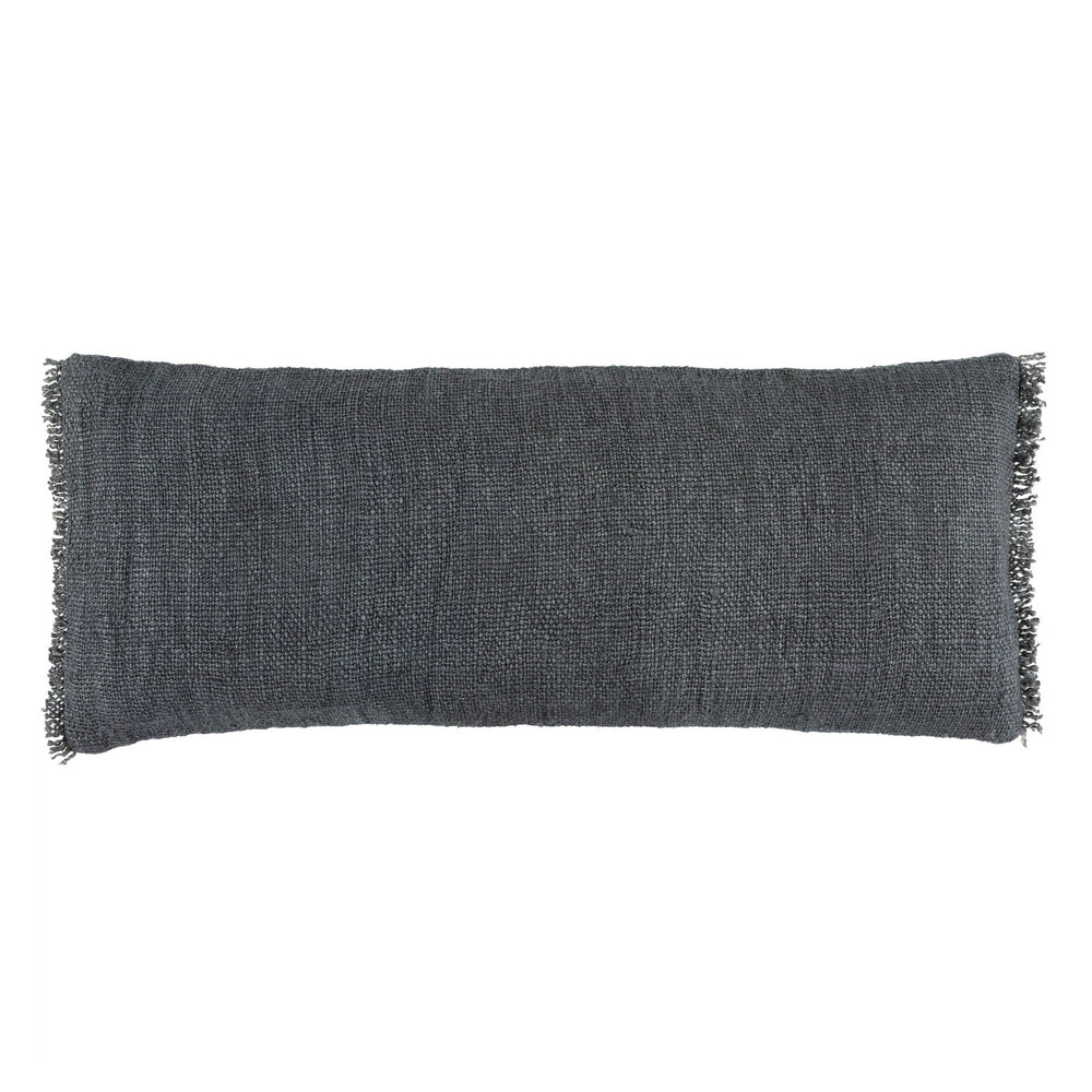 Griffin Linen Decorative Pillow Cover | Granite