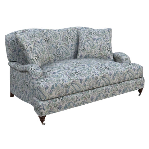 Litchfield Loveseat | Ines Linen Blue