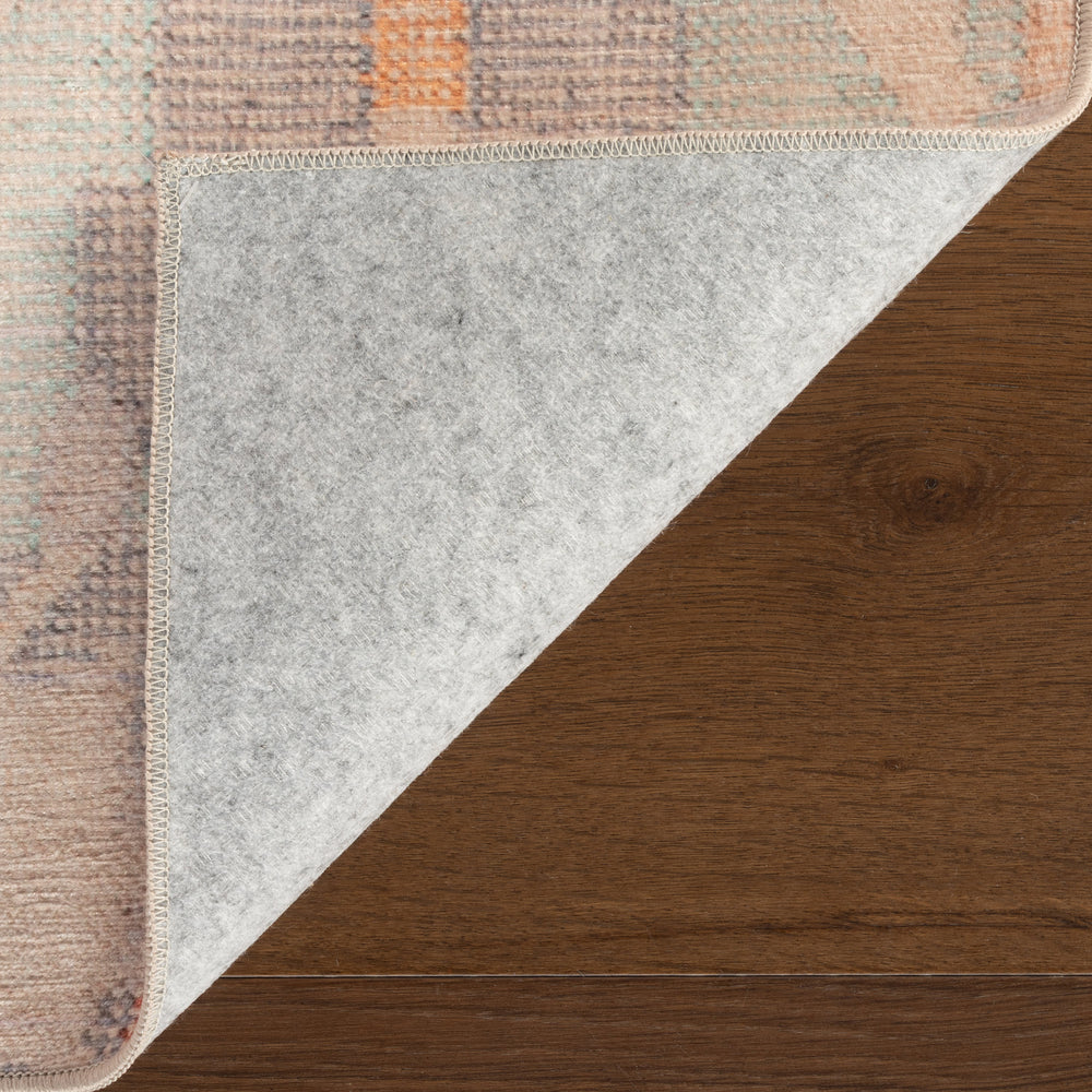 Bize Transitional Abstract Washable Rug | Multicolor