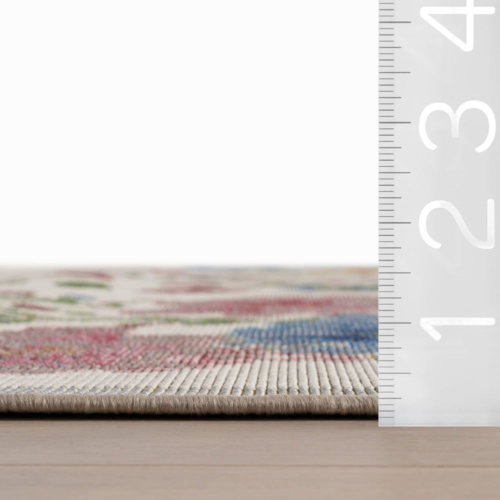Solari Floral Indoor/Outdoor Rug | Multicolor