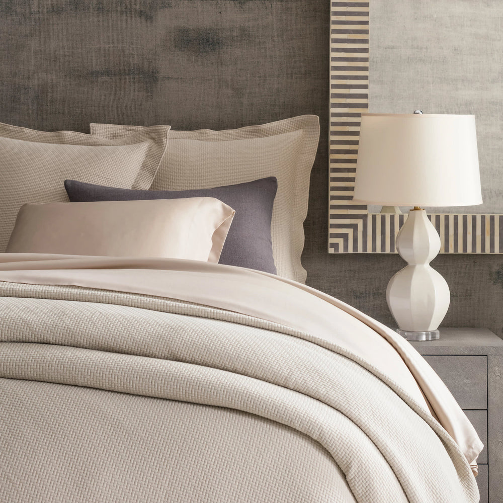 Interlaken Matelasse Sham | Sand