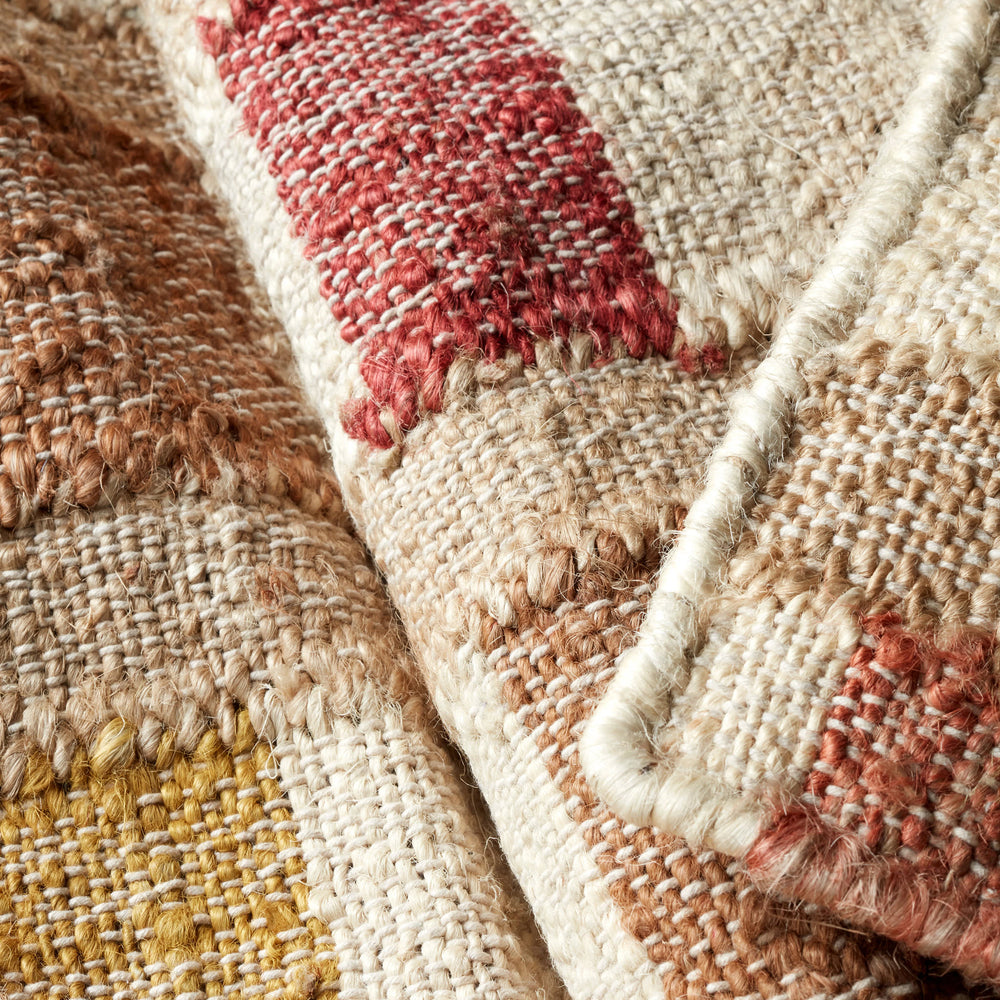 Mosaic Handwoven Jute Rug | Multi
