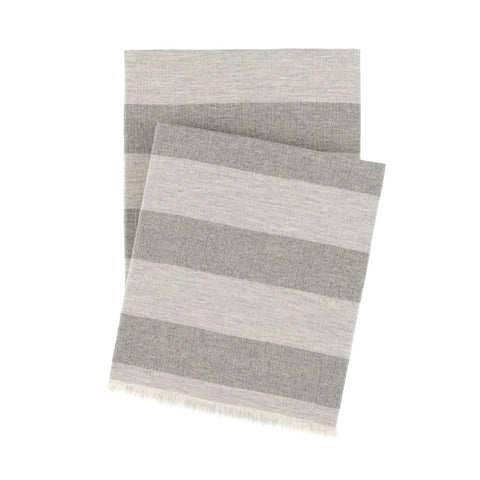 Langham Throw | Granite