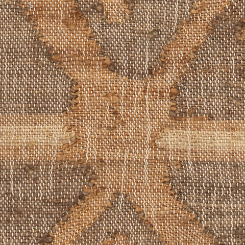 Rumi Handwoven Jute Rug Swatch | Brown