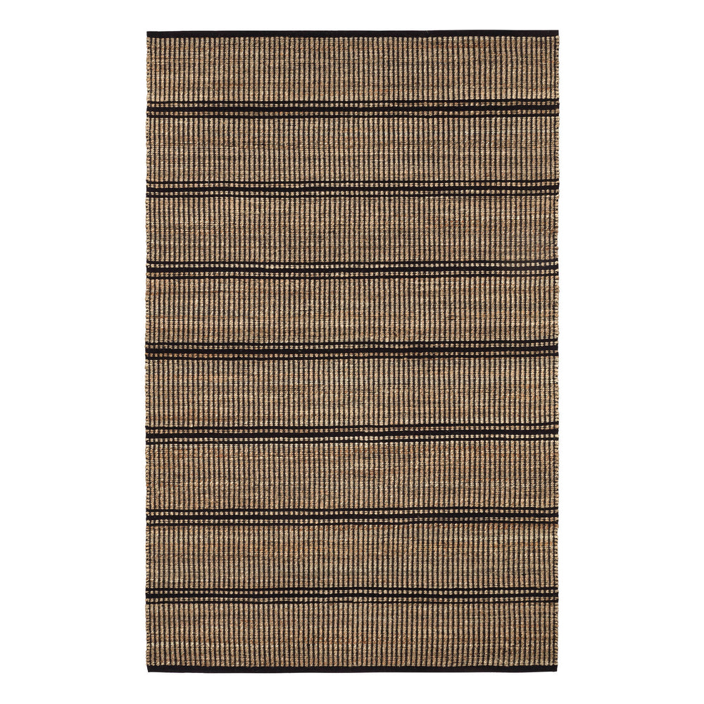 Arbor Handwoven Jute Rug | Black