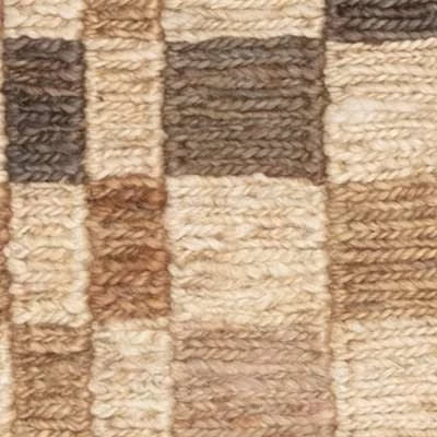 Kirby Handwoven Jute Rug Swatch | Natural