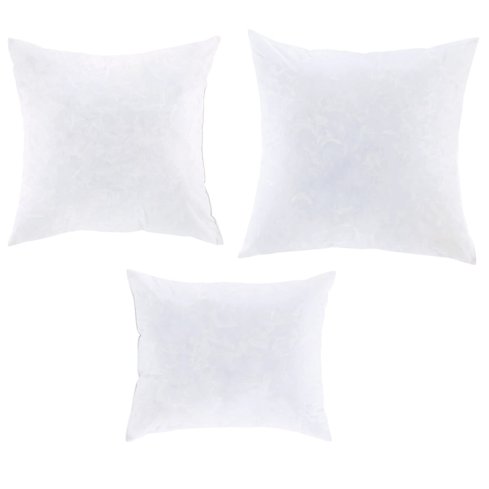 Premium Decorative Pillow Insert | White