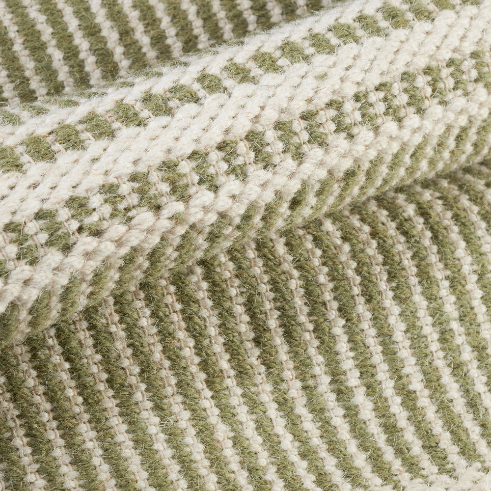 Malta Handwoven Wool Rug | Sage