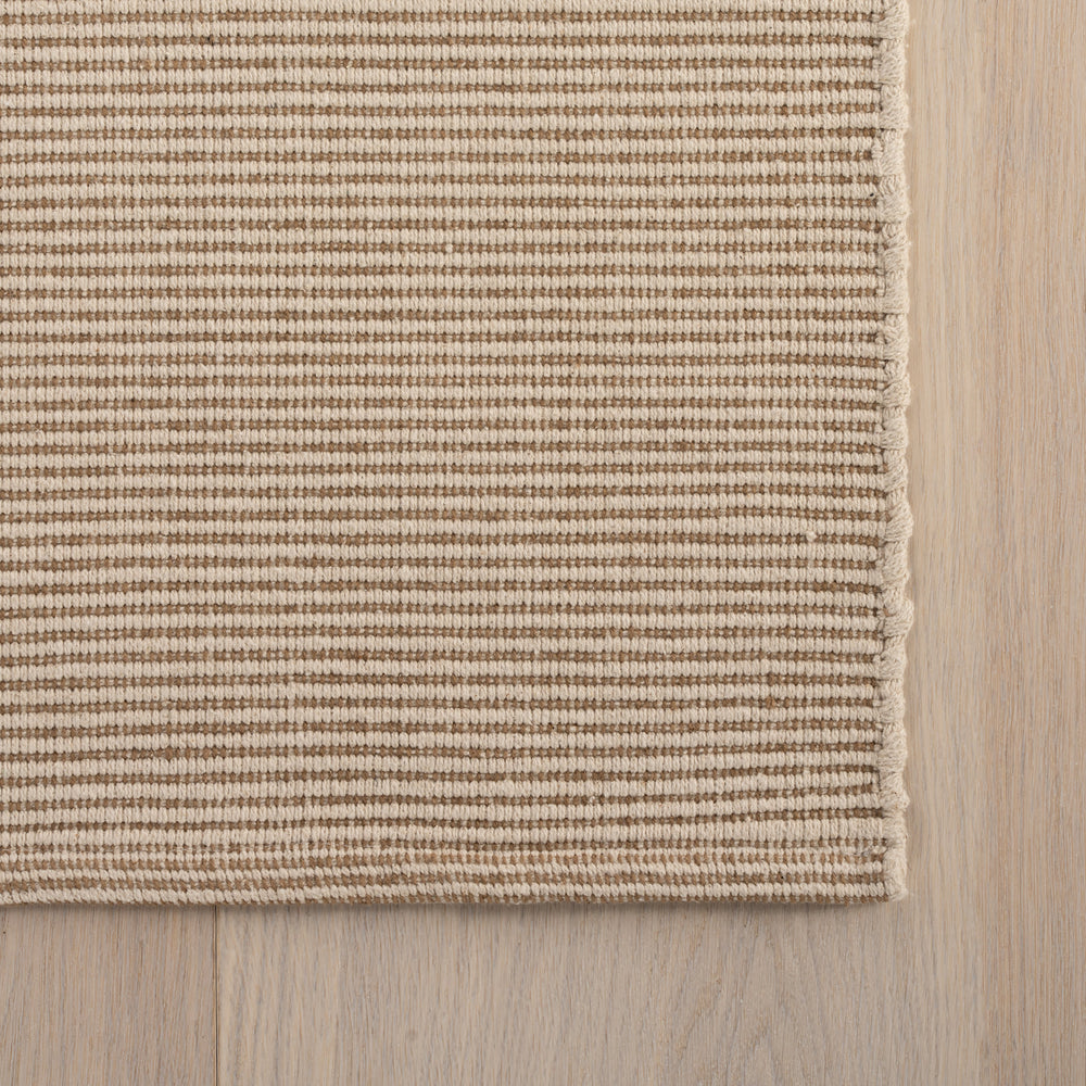 Haverhill Handwoven Cotton Rug | Natural