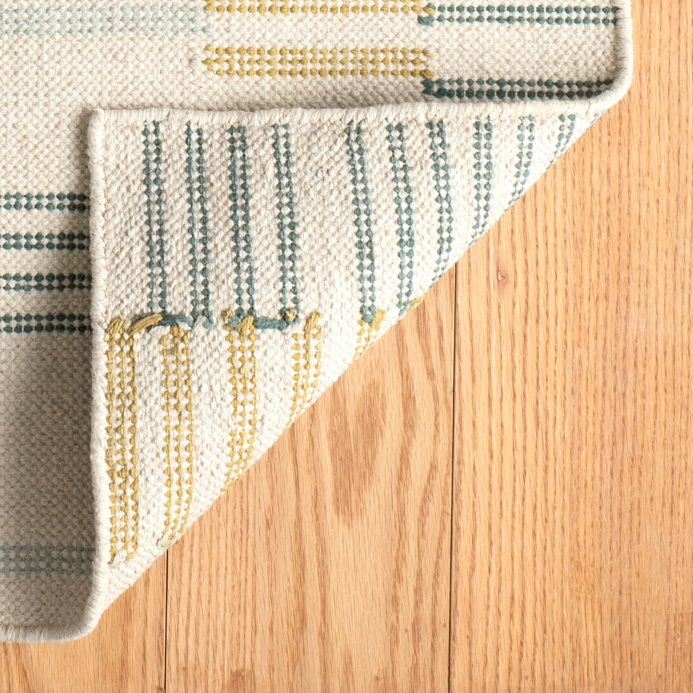 Gemma Hand Loom Knotted Cotton Rug | Juniper