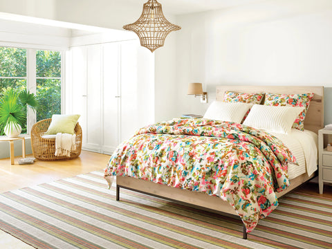 Bloom Linen Duvet Sham | Multi
