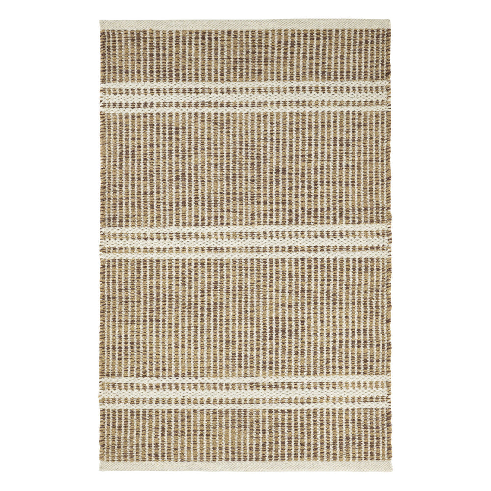 Malta Handwoven Wool Rug | Natural