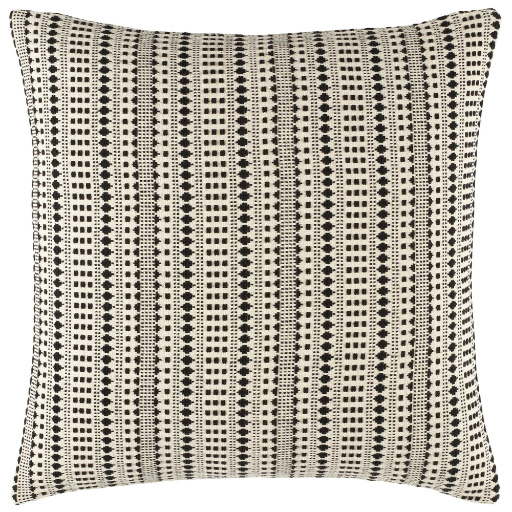 Fira Jacquard Coverlet Sham | Black