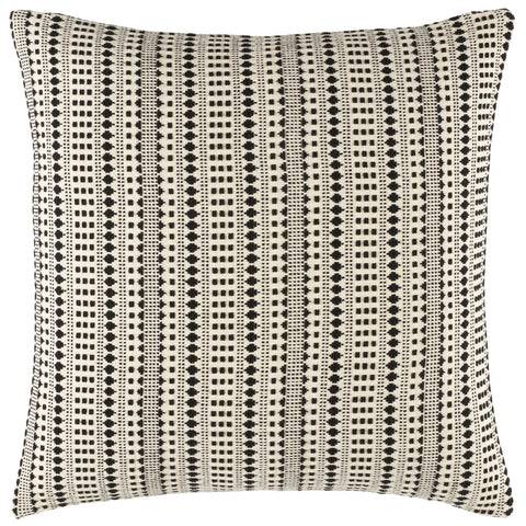 Fira Jacquard Coverlet Sham | Black