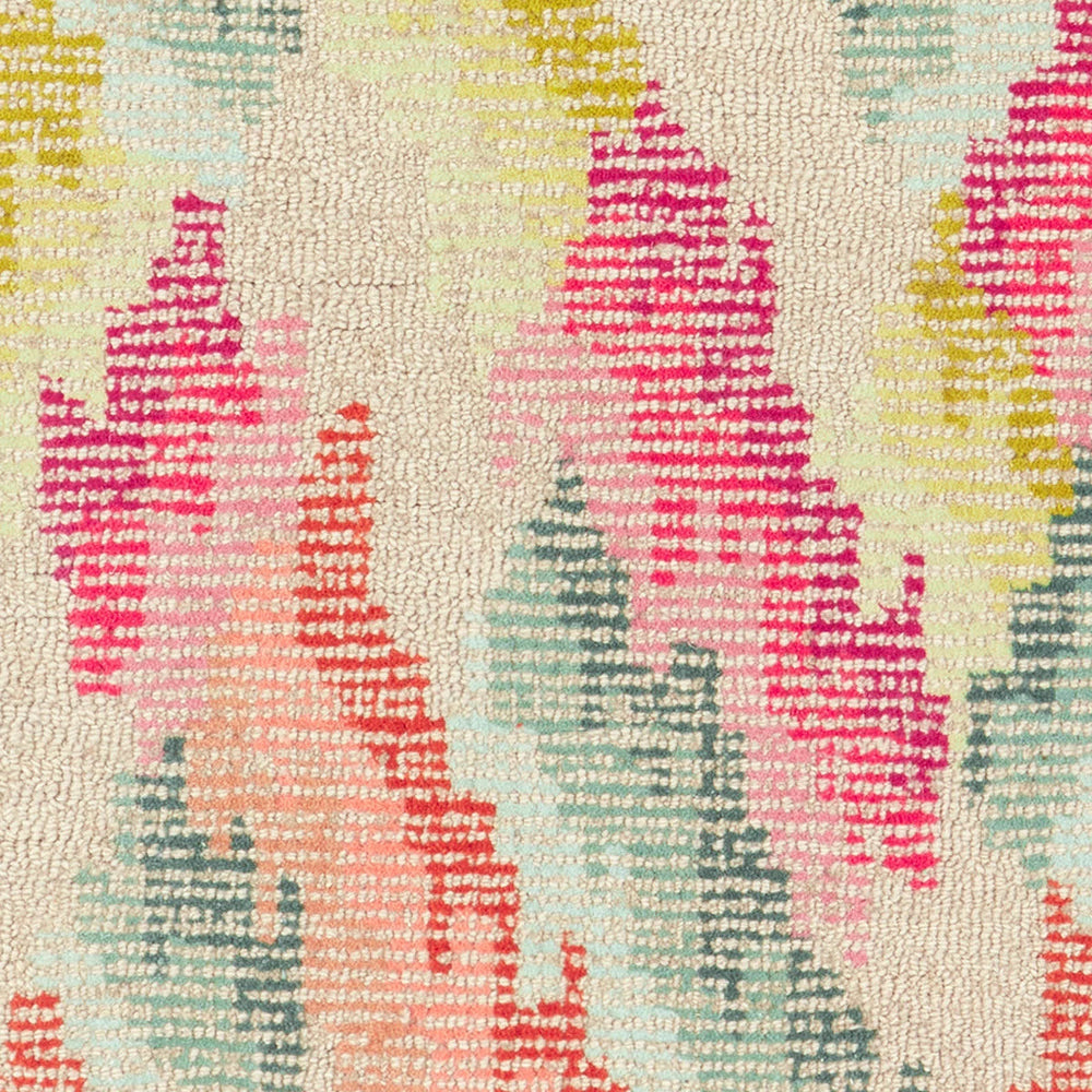 Azura Hand Tufted Wool Rug Swatch | Multi