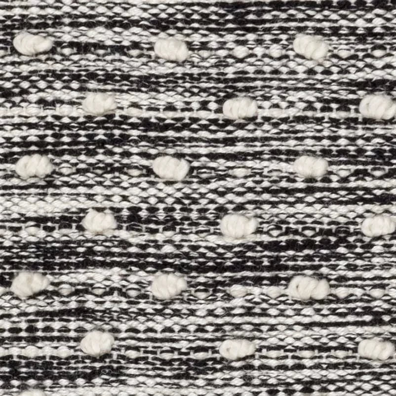 Hobnail Handwoven Performance Rug Swatch | Black