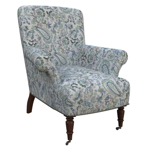 Barrington Chair | Ines Linen Blue