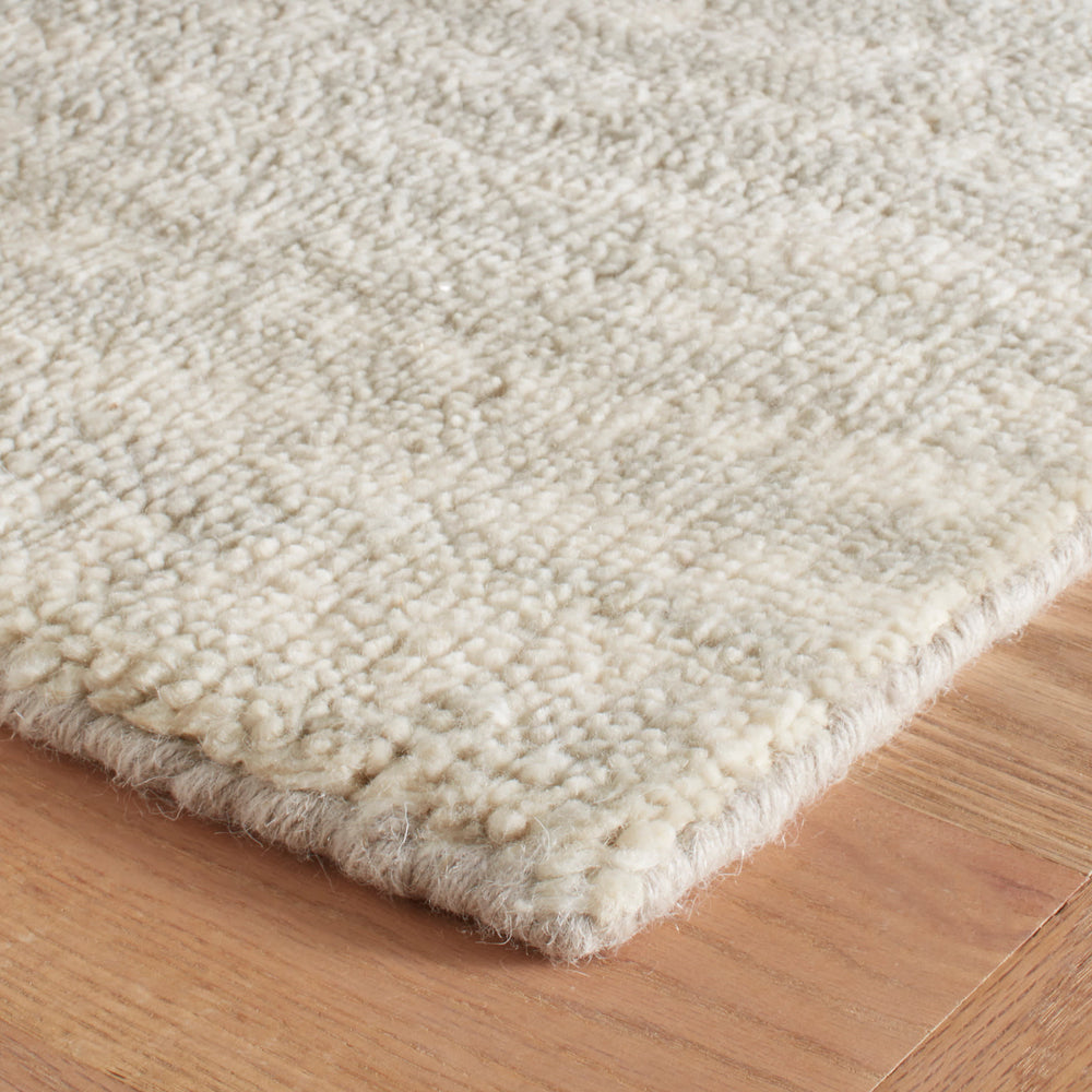 Shepherd Hand Knotted Wool Rug | Oatmeal