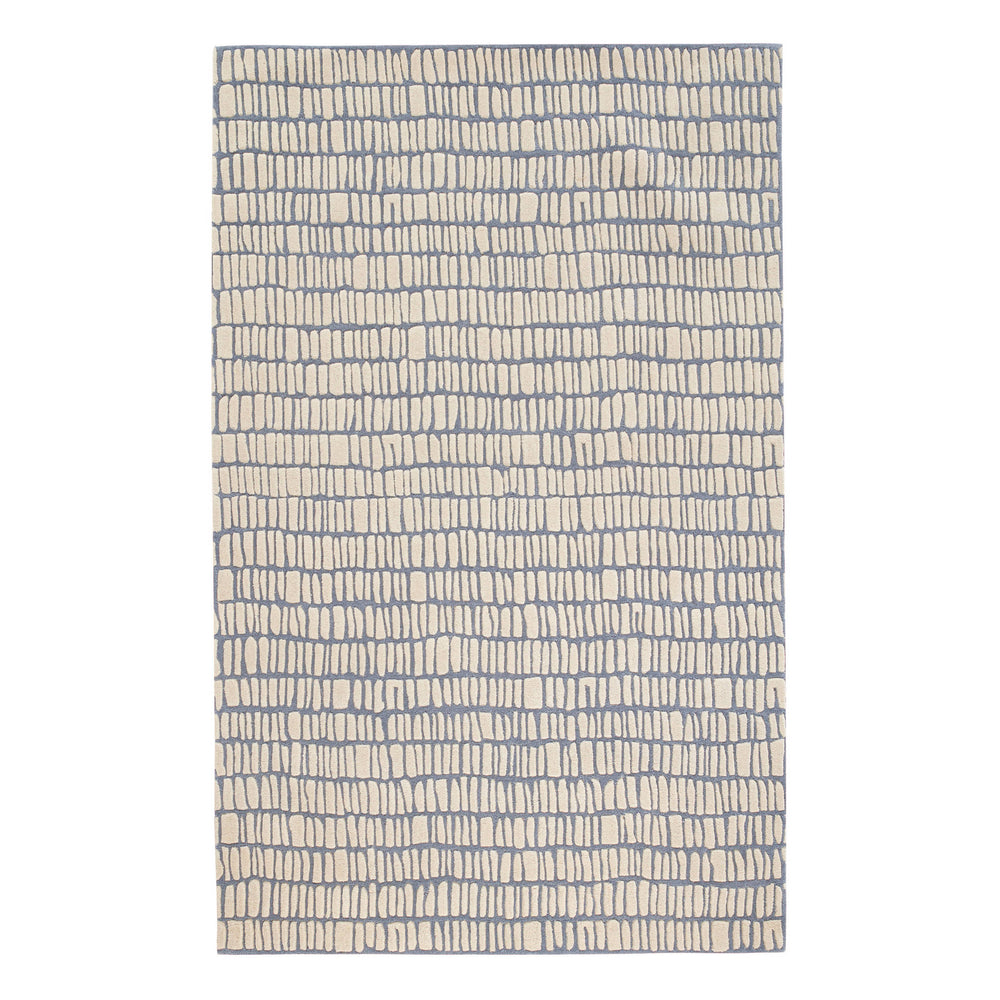 Roark Hand Tufted Wool Rug | Pewter Blue