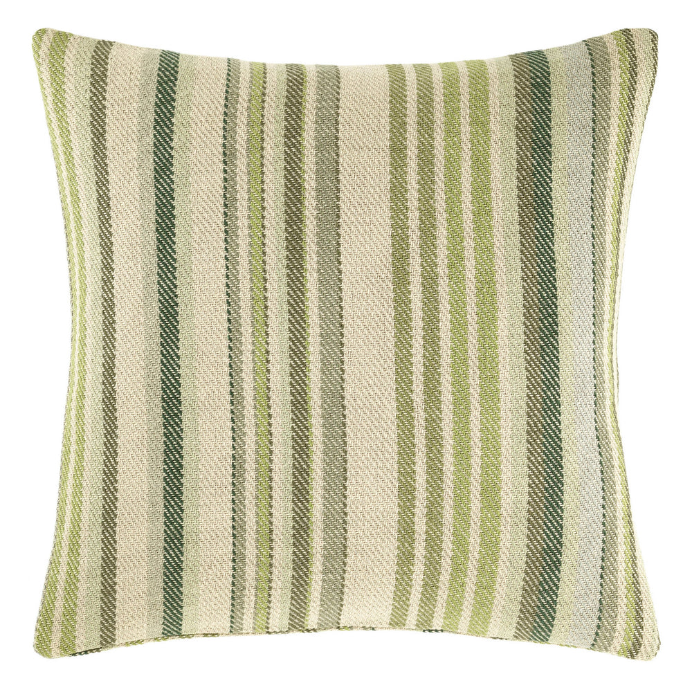 Oslo Stripe Decorative Pillow Cover | Green