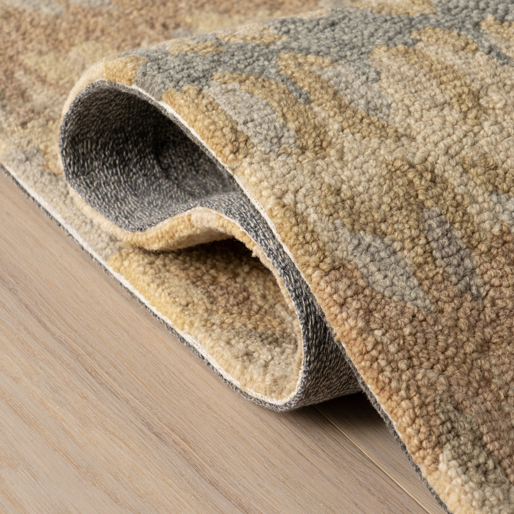 Paint Chip Hand Micro Hooked Wool Rug | Natural