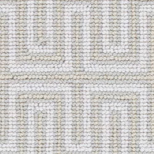 Maze Woven Wool Custom Rug Swatch | Platinum