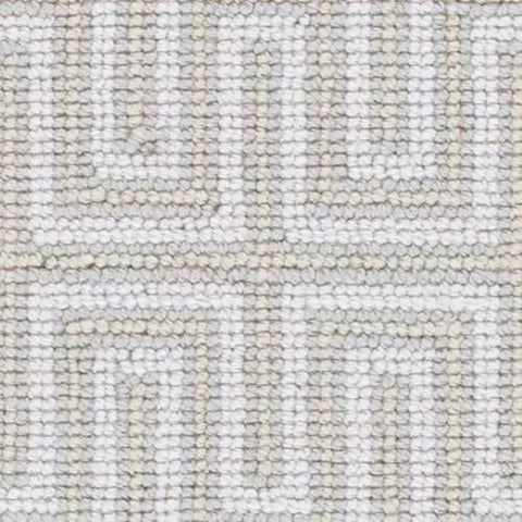 Maze Woven Wool Custom Rug Swatch | Platinum